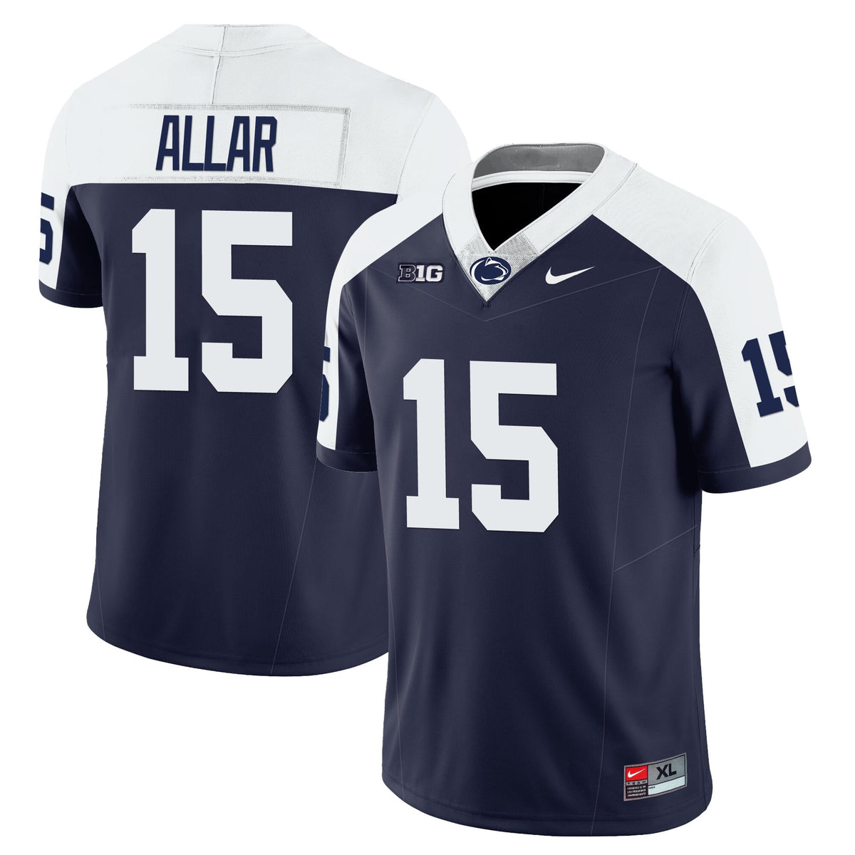 Menâ€™s Penn State Nittany Lions Football Vapor Limited Jersey - All Stitched