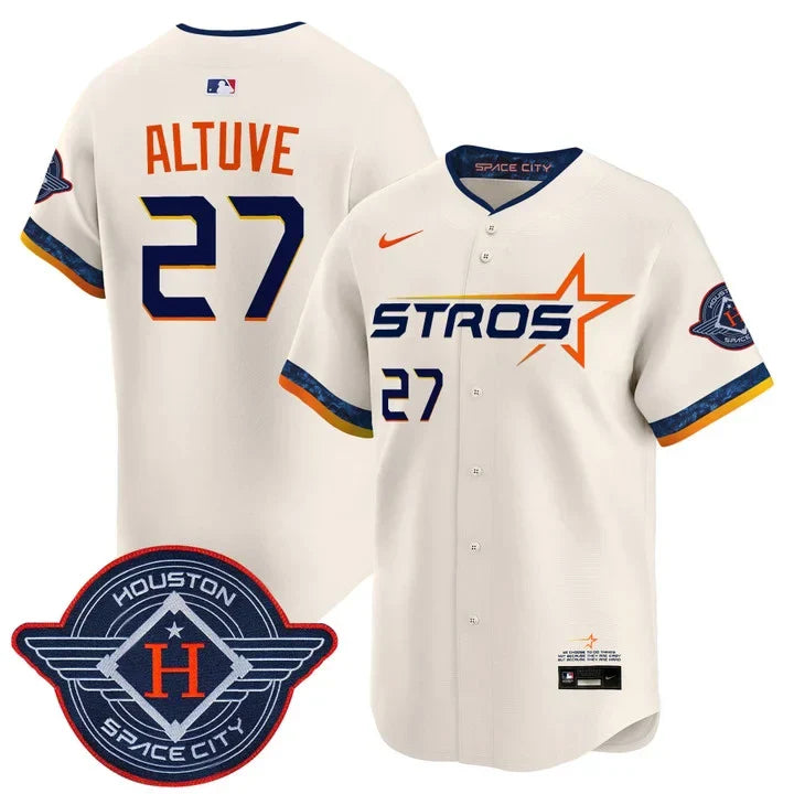 Men's Houston Astros 2025 City Connect Vapor Limited Jersey - All Stitched