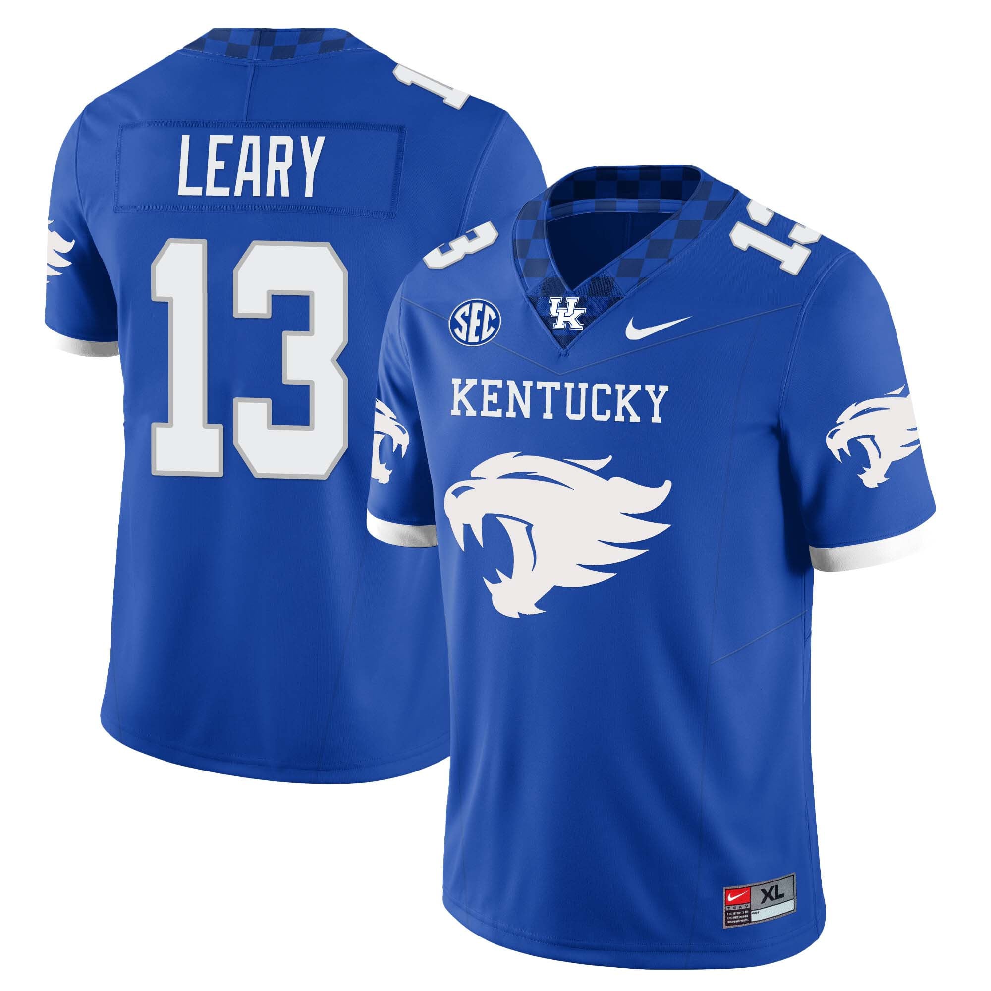 Men’s Kentucky Wildcats Football Limited Jersey – Wildcats Logo