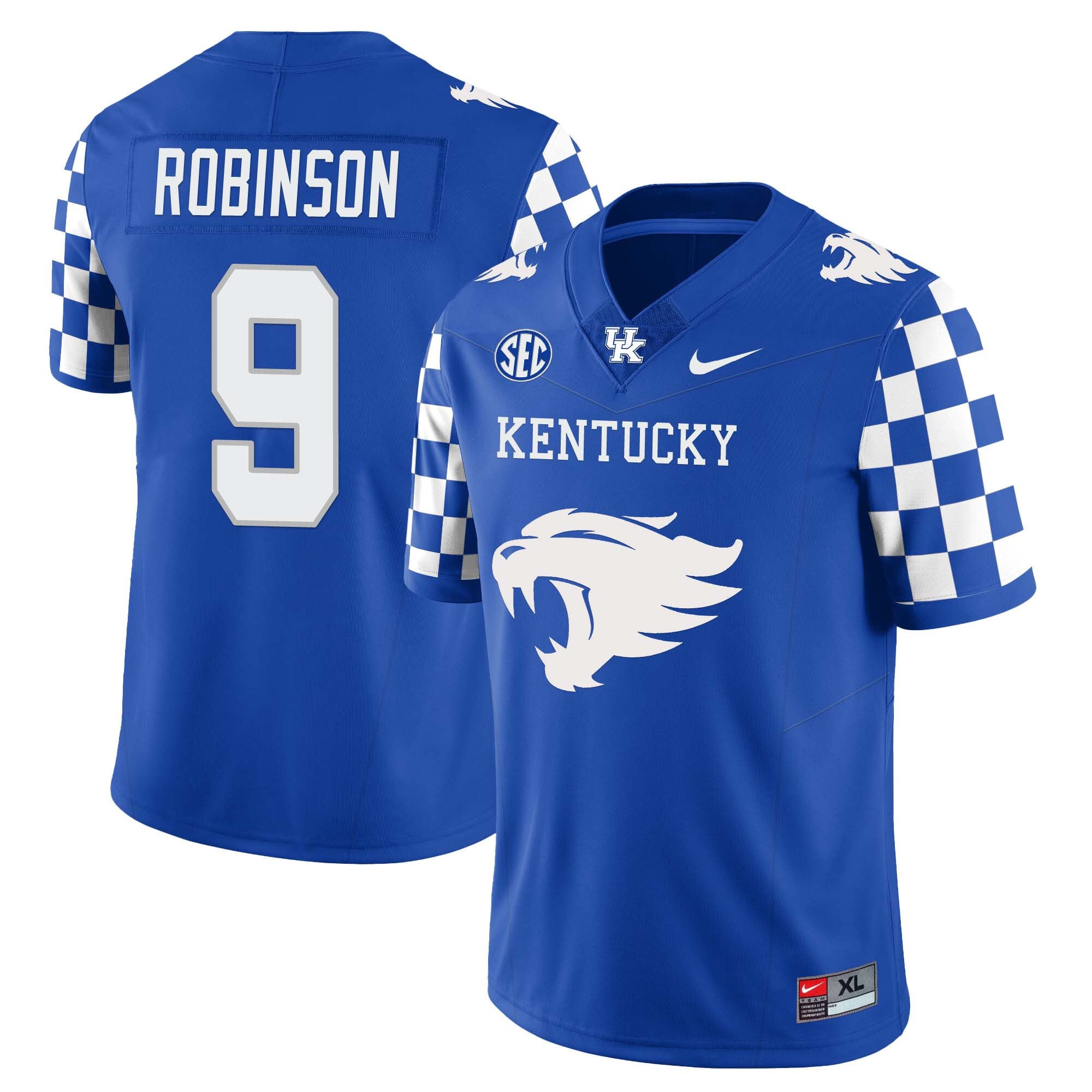 Men’s Kentucky Wildcats Football Limited Jersey – Wildcats Logo