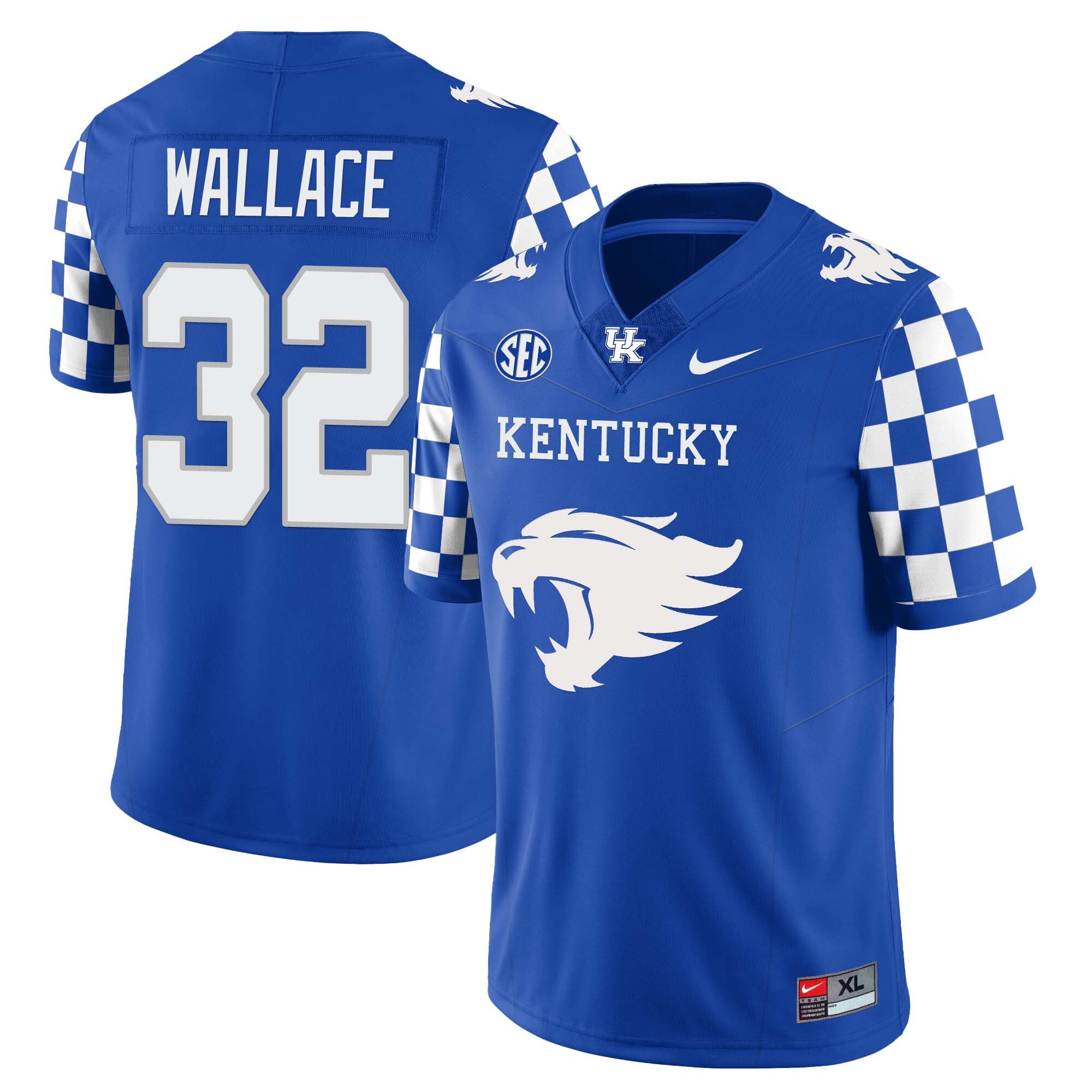 Men’s Kentucky Wildcats Football Limited Jersey – Wildcats Logo