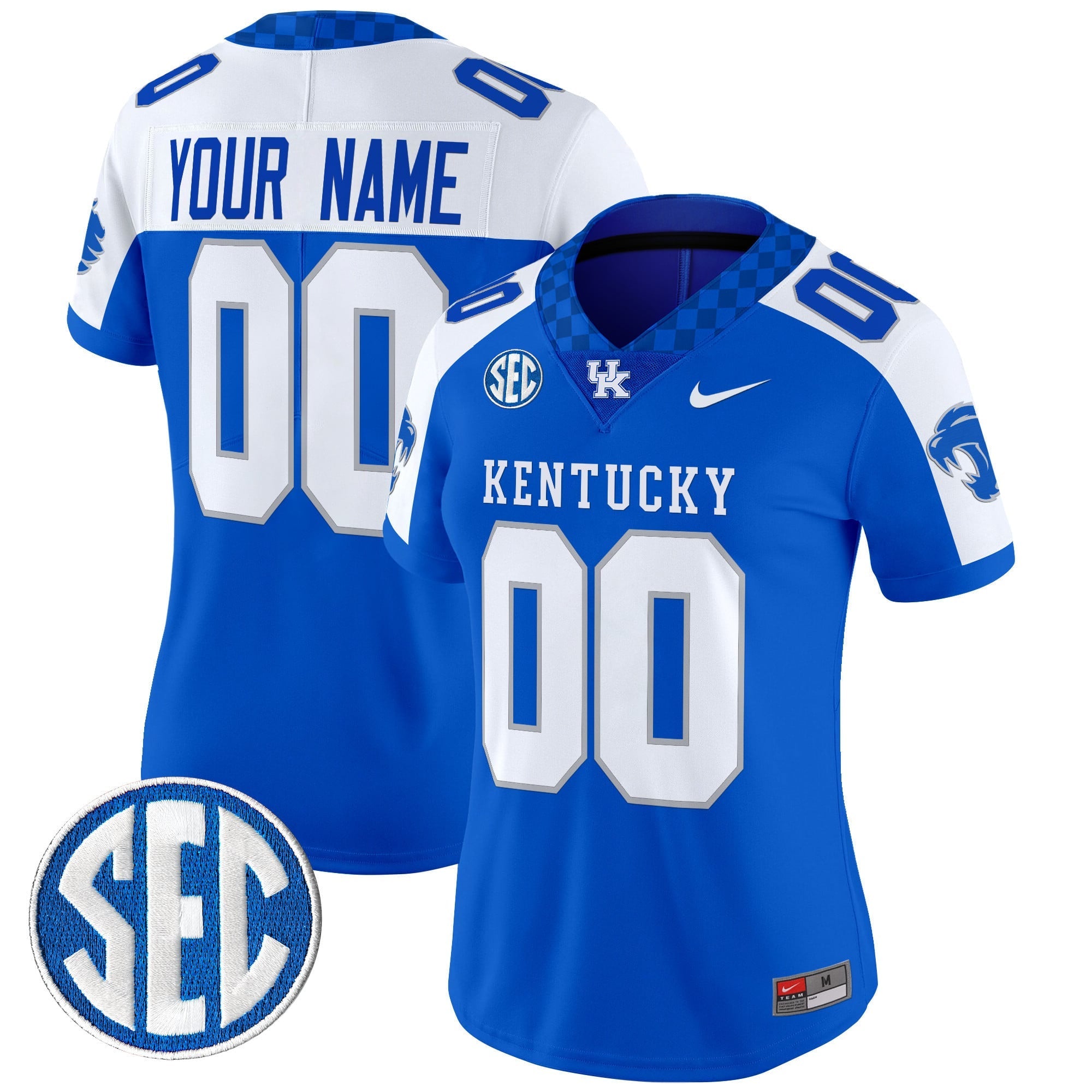 Kentucky Wildcats 2025 Vapor Limited Custom Jersey - All Stitched