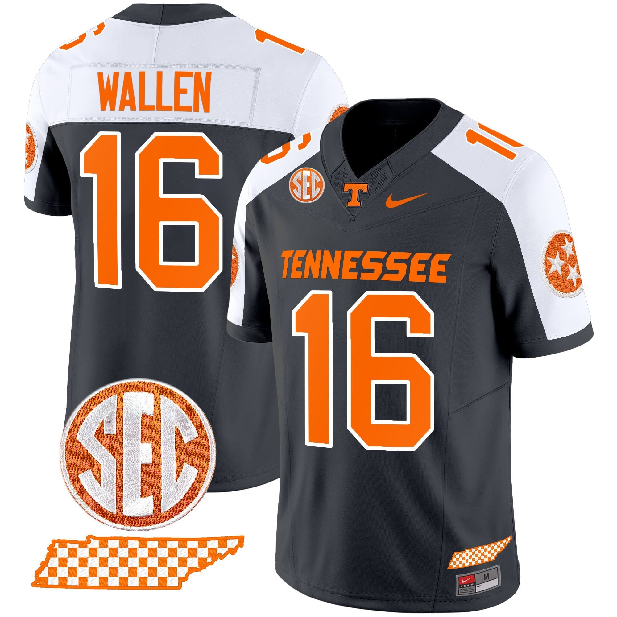 Men's Tennessee Volunteers 2024 Vapor Limited Jersey V2 - All Stitched