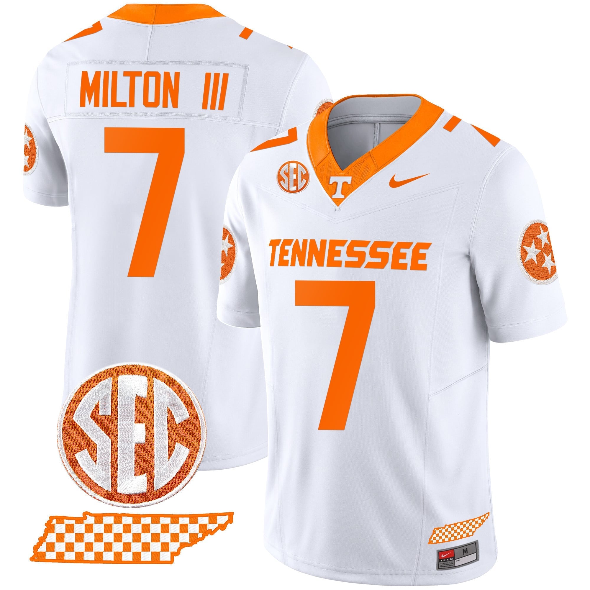 Men's Tennessee Volunteers 2024 Vapor Limited Jersey V2 - All Stitched