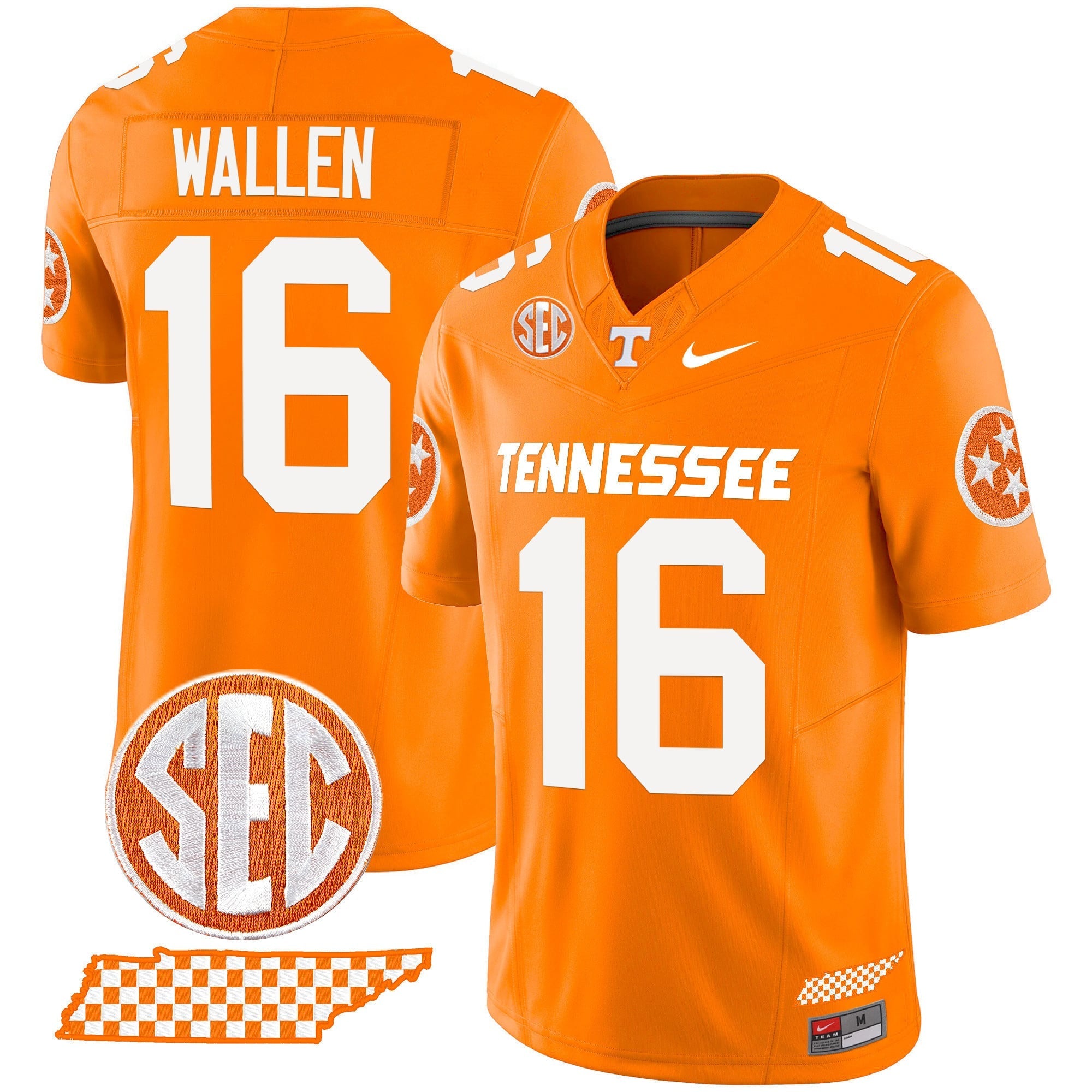 Men's Tennessee Volunteers 2024 Vapor Limited Jersey V2 - All Stitched