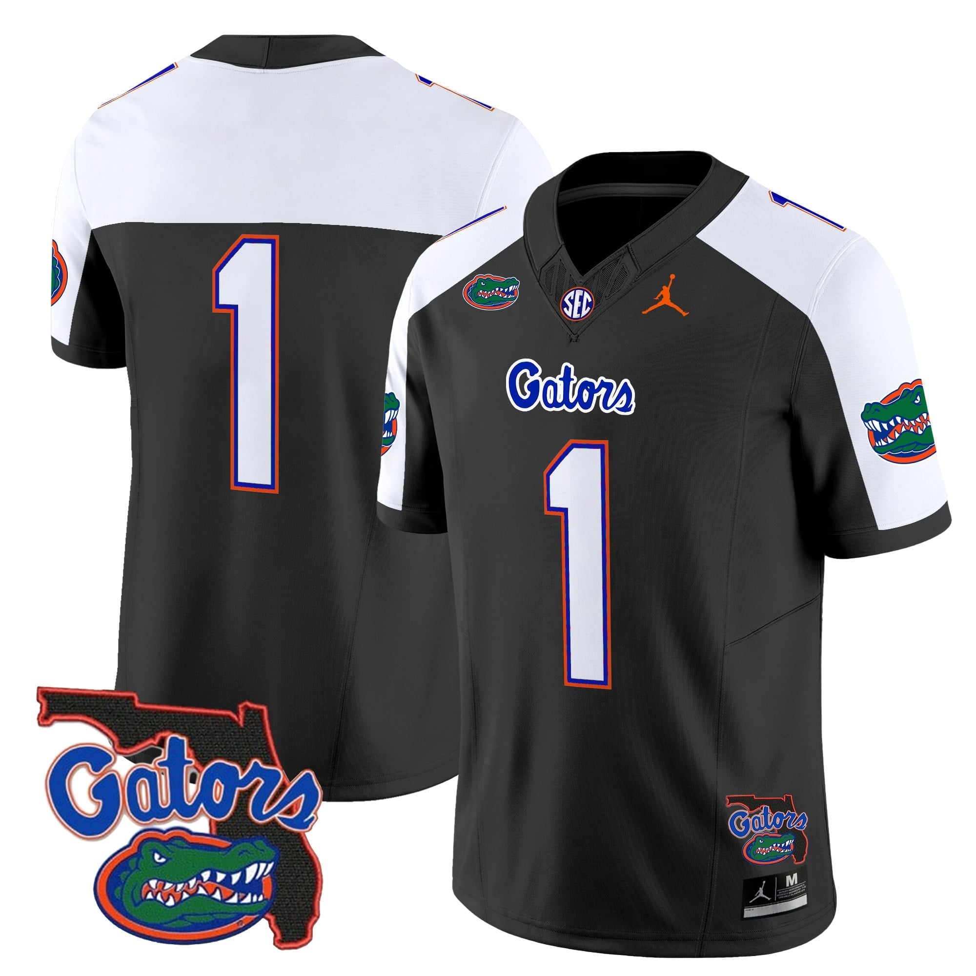 Men's Florida Gators 2024 Florida Patch Vapor Limited Jersey - All Stitched