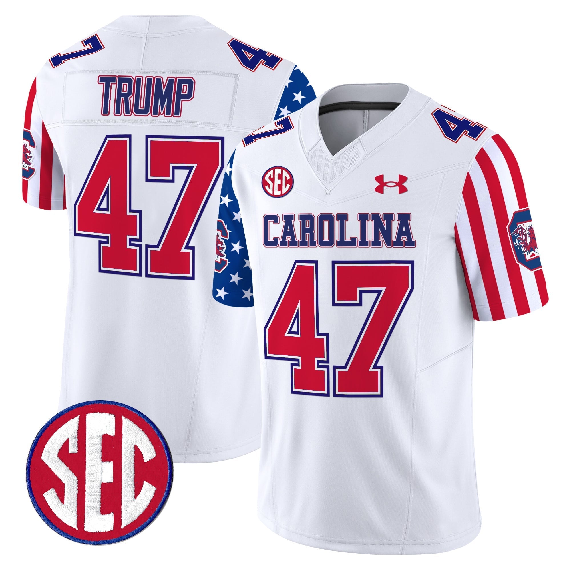 Men's South Carolina Gamecocks American Style Vapor Limited Jersey - All Stitched