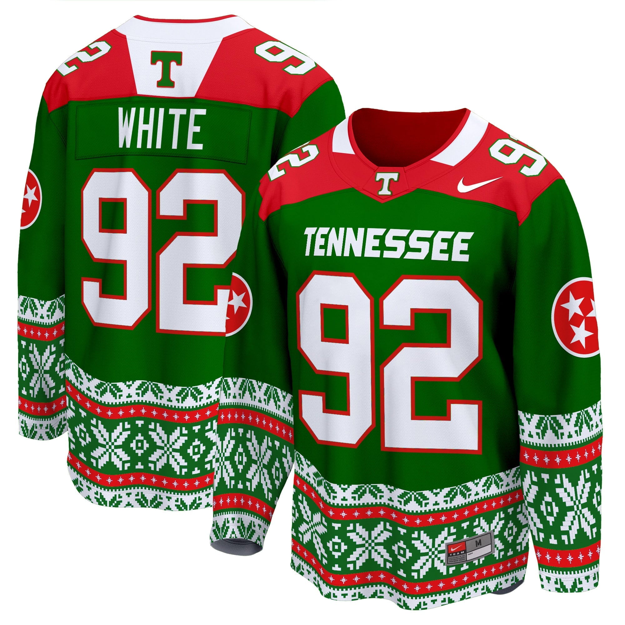 Men's Tennessee Volunteers 2024 Christmas Premier Breakaway Jersey - All Printed