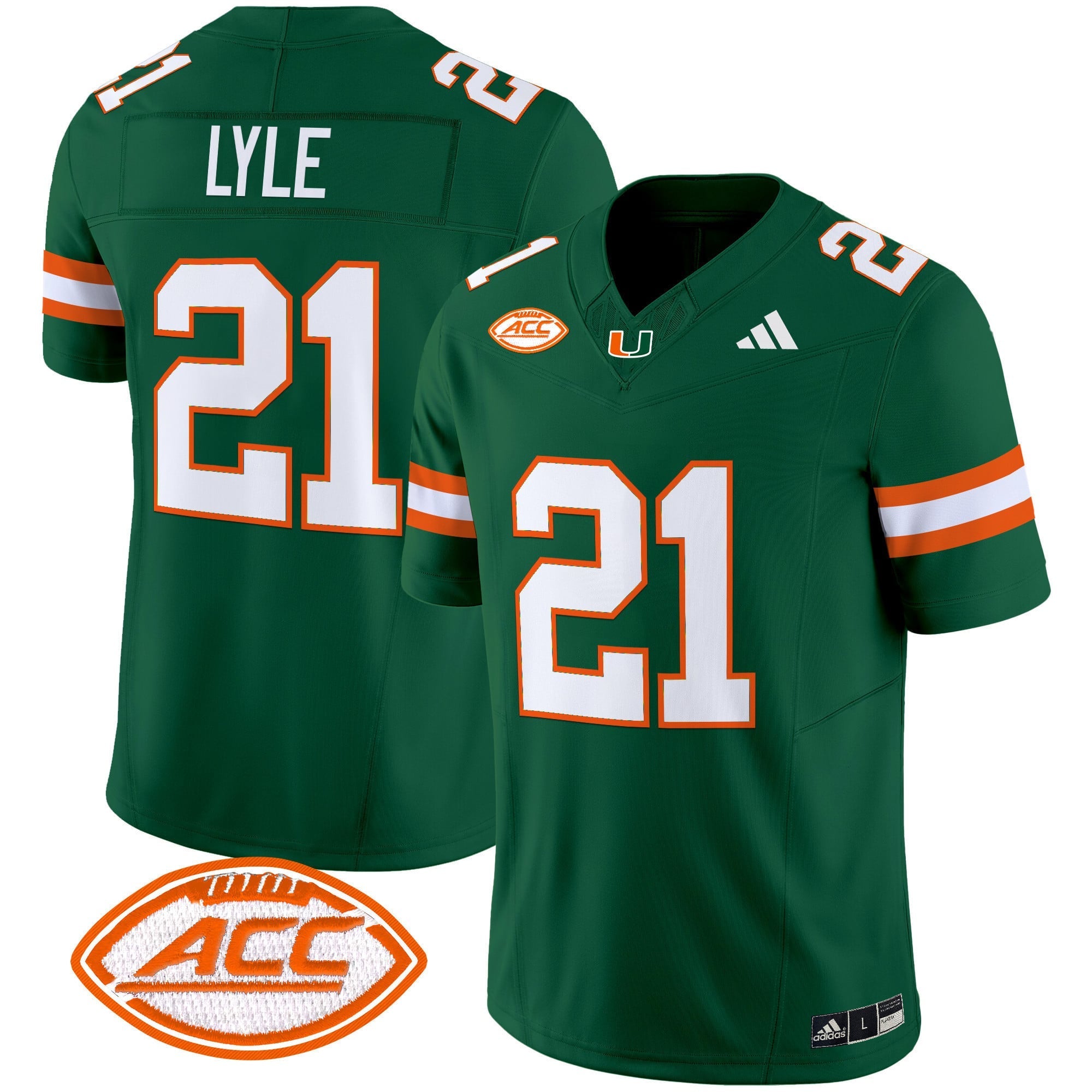 Men's Miami Hurricanes 2024 Vapor Limited Jersey - All Stitched