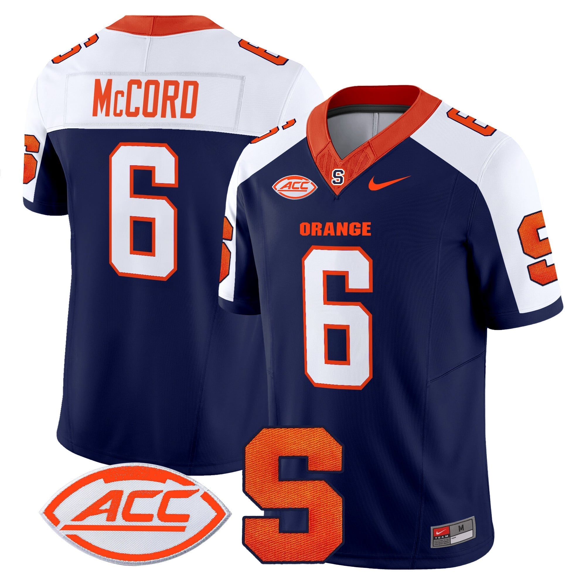 Men's Syracuse Orange 2024 Vapor Limited Jersey - All stitched